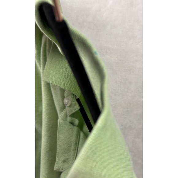 Vineyard Vines Slim Fit Mens Polo Shirt Light Green Sz L Golf Short Sleeve Polo - Picture 9 of 11
